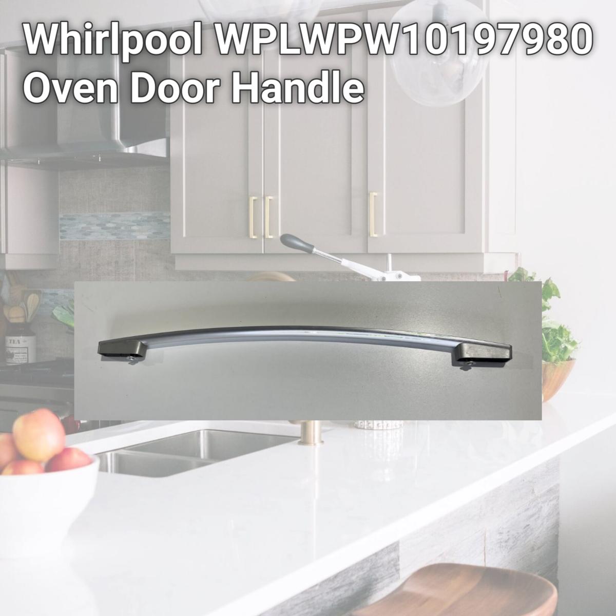 Picture of Whirlpool WPW10197980 Oven Door Handle