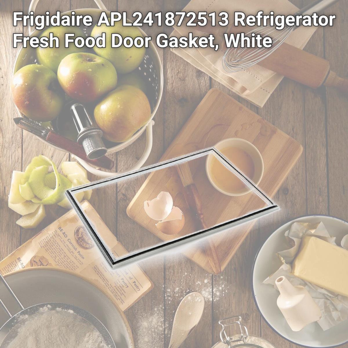 Picture of Aftermarket Appliance 241872513 Refrigerator Fresh Food Door Gasket; White
