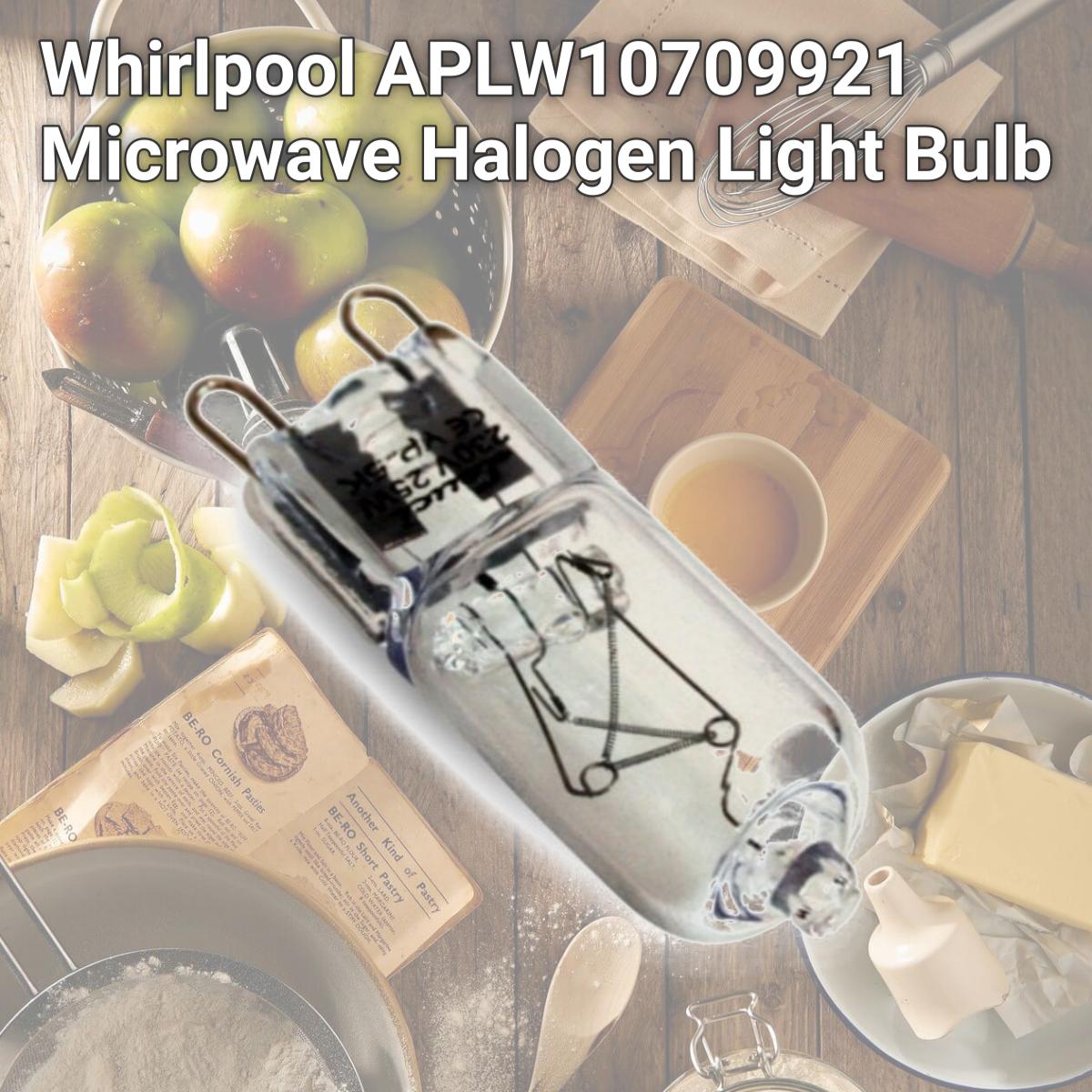 Picture of Aftermarket Appliance W10709921 Microwave Halogen Light Bulb