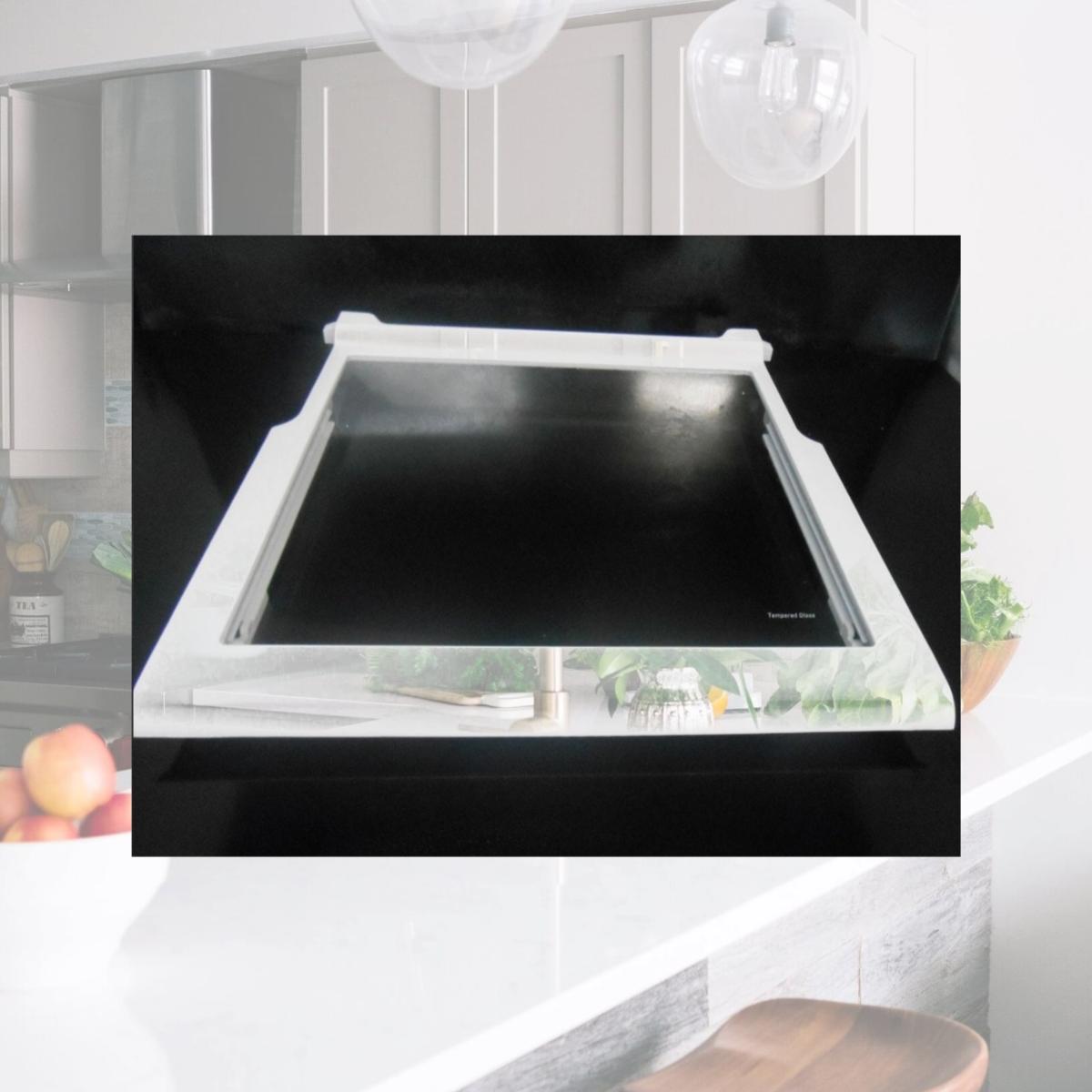 Picture of Whirlpool WPW10276341 Glass Shelf for Refrigerator - White