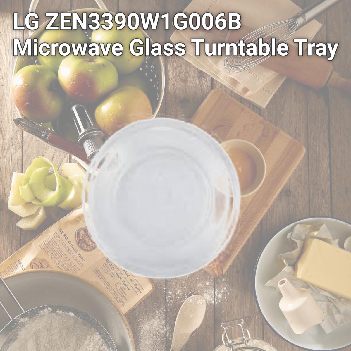 Picture of LG 3390W1G006B Microwave Glass Turntable Tray