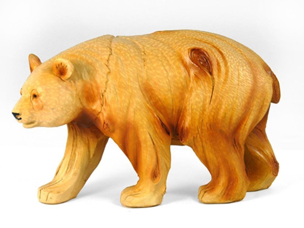 Mme-934 6 In. Woodlike Panda Decorative Figurine, Brown