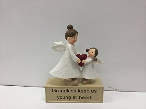 Ktf-052 6.25 In. Angels - Grankids Keep Us Young
