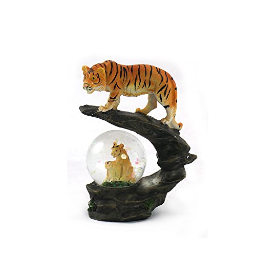 Tiger Snow Water Globe