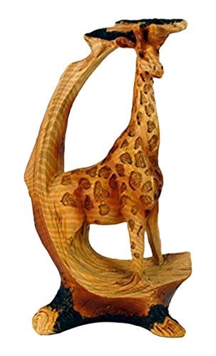 Mme-927 5 In. Giraffe Scene Figurine, Brown