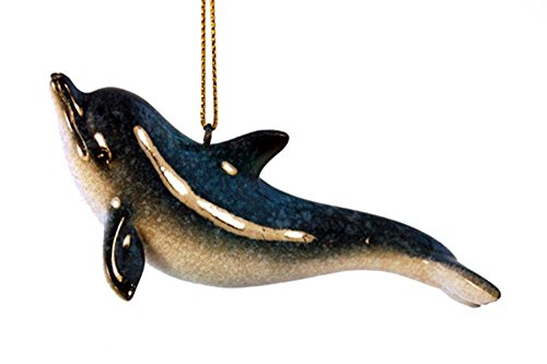 Yxf-176 4.25 In. Dolphin Ornament, Blue