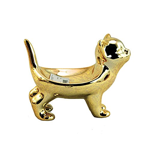 Fwg-105 5.5 In. Gold Cat Dish