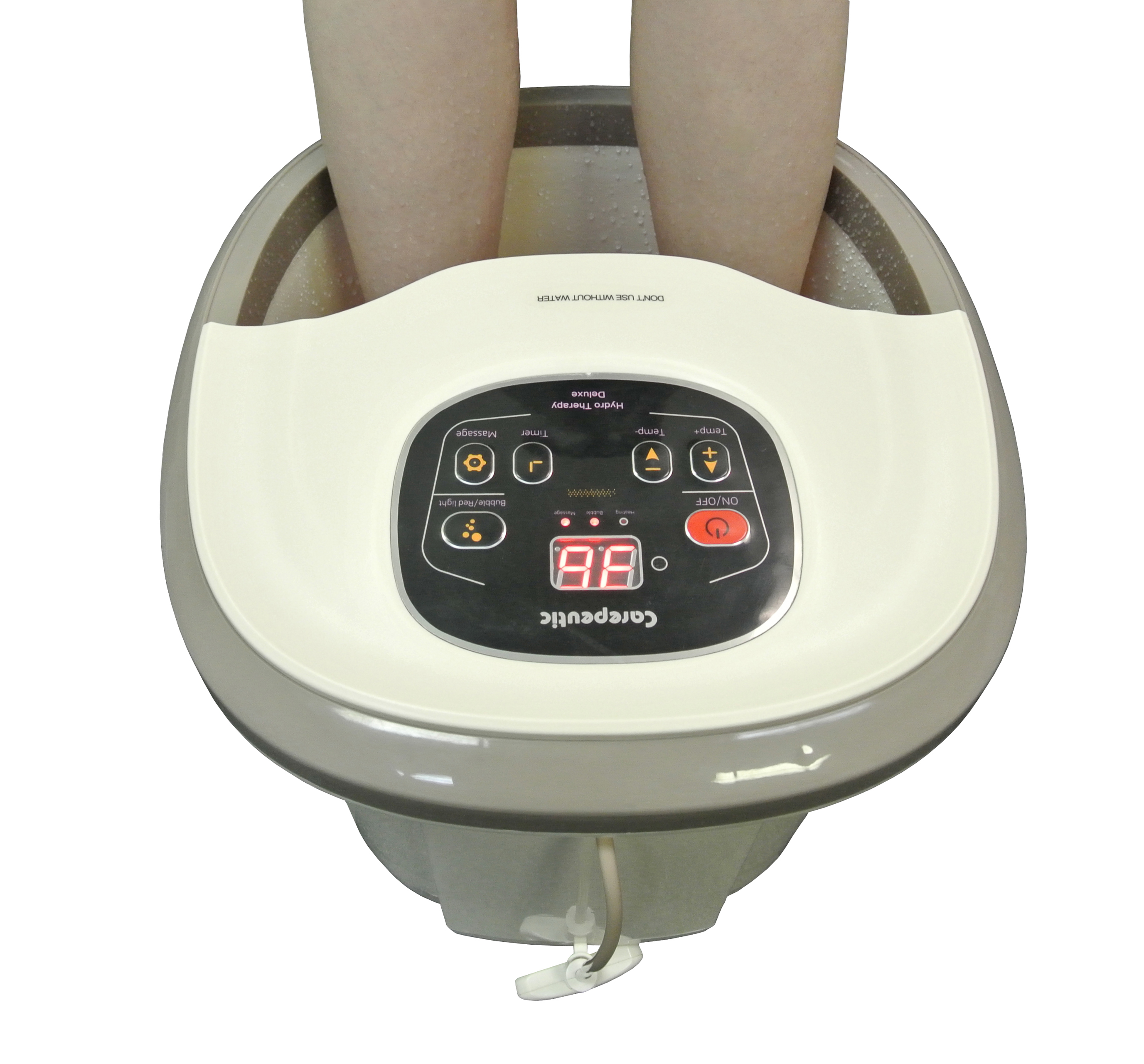 Kh301 Motorized Hydro Therapy Foot & Leg Spa Bath Massager