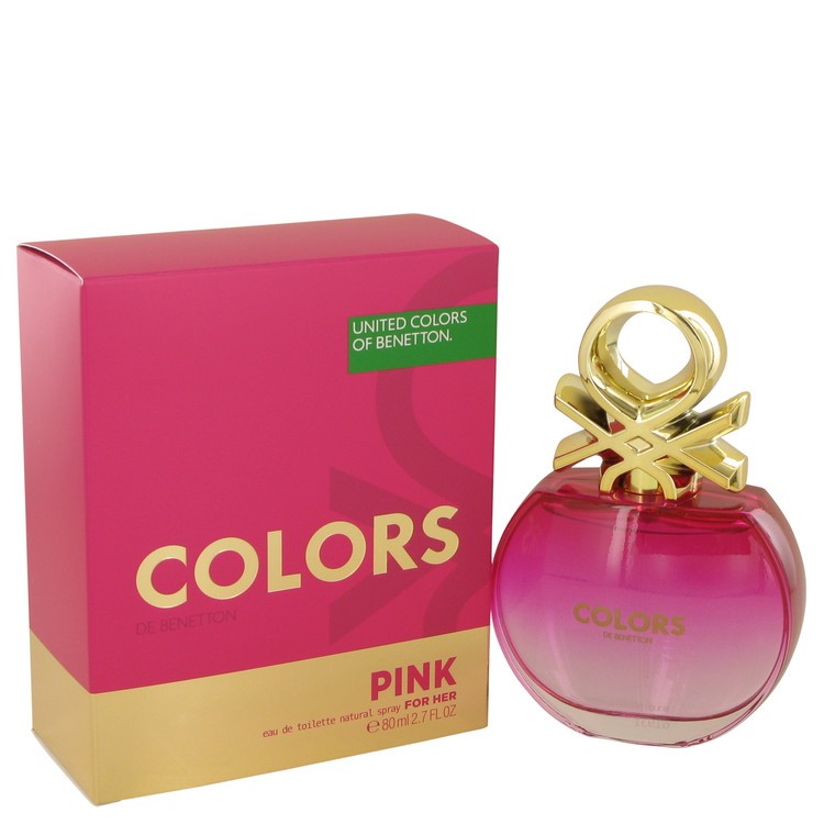 38612 2.7 Oz Colors Eau De Toilette Spray For Women, Pink