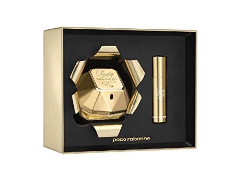 42240 Lady Million Tin Perfume Box For Women - 2 Piece