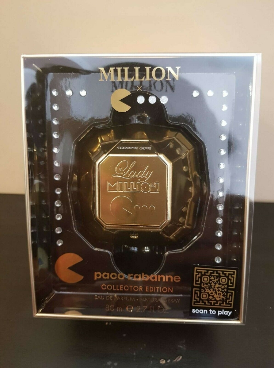 46754 2.7 Oz Lady Million Pac-man Collector Edition Perfume - 80 Ml