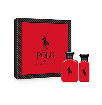 40504 Hb Eau De Toilette Spray Set For Men, Polo Red - 2 Piece