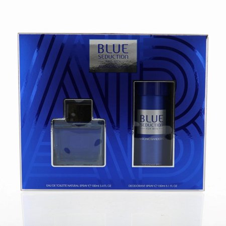 42236 Blue Seduction Eau De Toilette Spray Set For Men - 2 Piece
