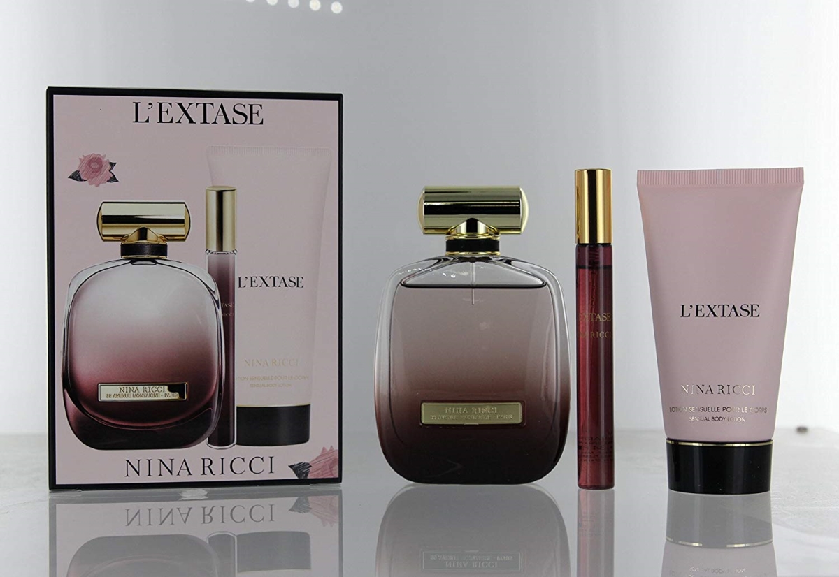 40169 Extase Eau De Perfume & Body Lotion Set For Women - 3 Piece