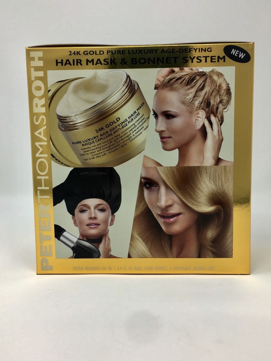 50228 4.9 Oz 24k Gold Hair Mask & Bonnet System