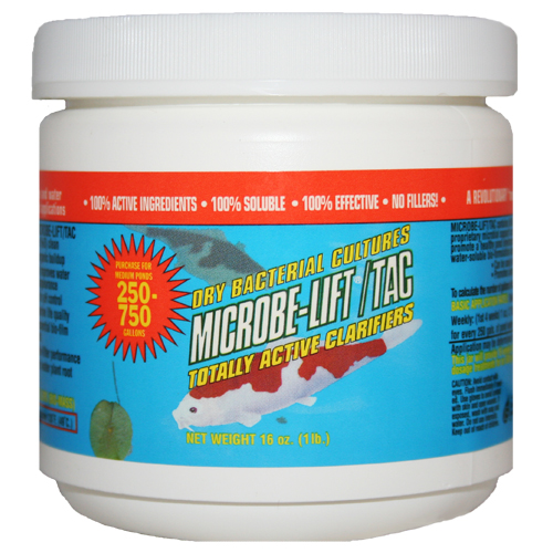 Mlxtac16 16 Oz Microbe-lift & Tac Totally Active Dry Bacteria Clarifier