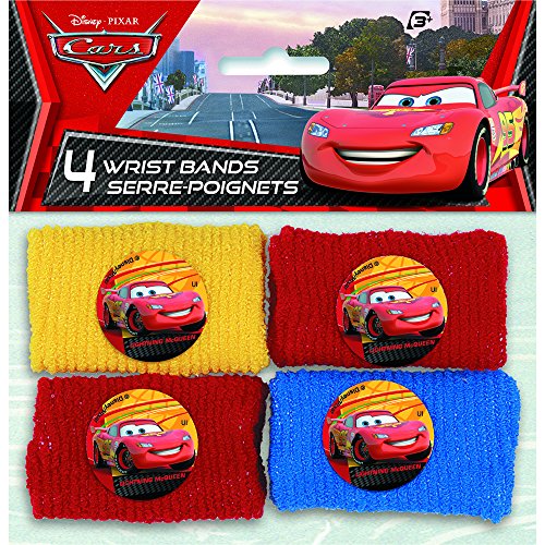 UPC 011179686339 product image for Unique 68633 Disney Cars Wrist Band 4 Count | upcitemdb.com