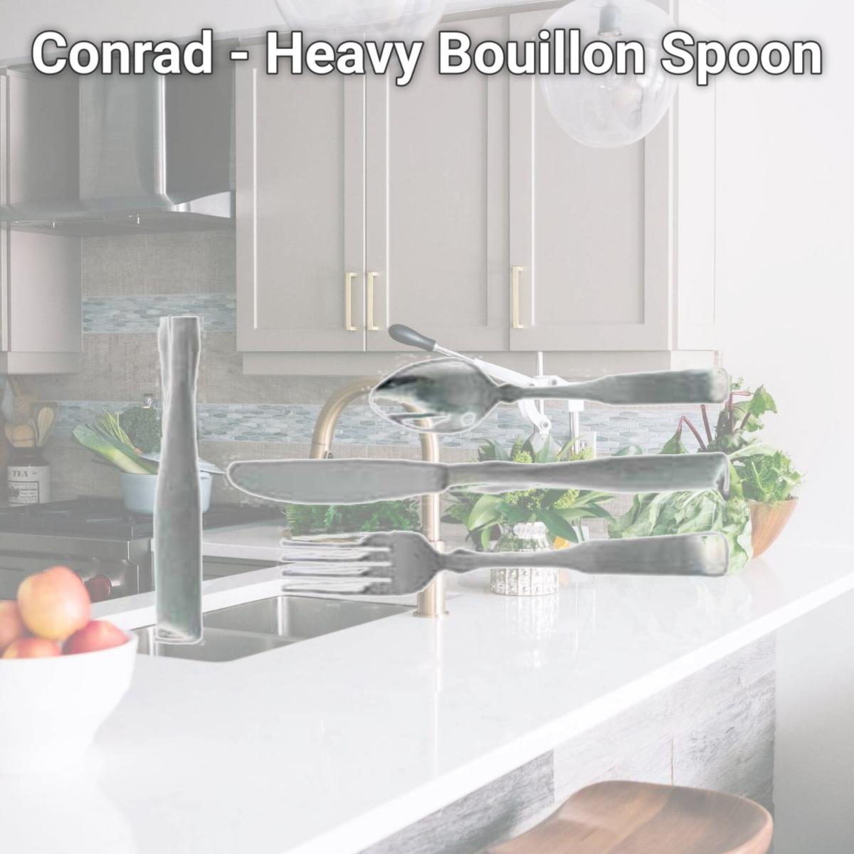 Picture of Update International CO-602 Conrad - Heavy Bouillon Spoon