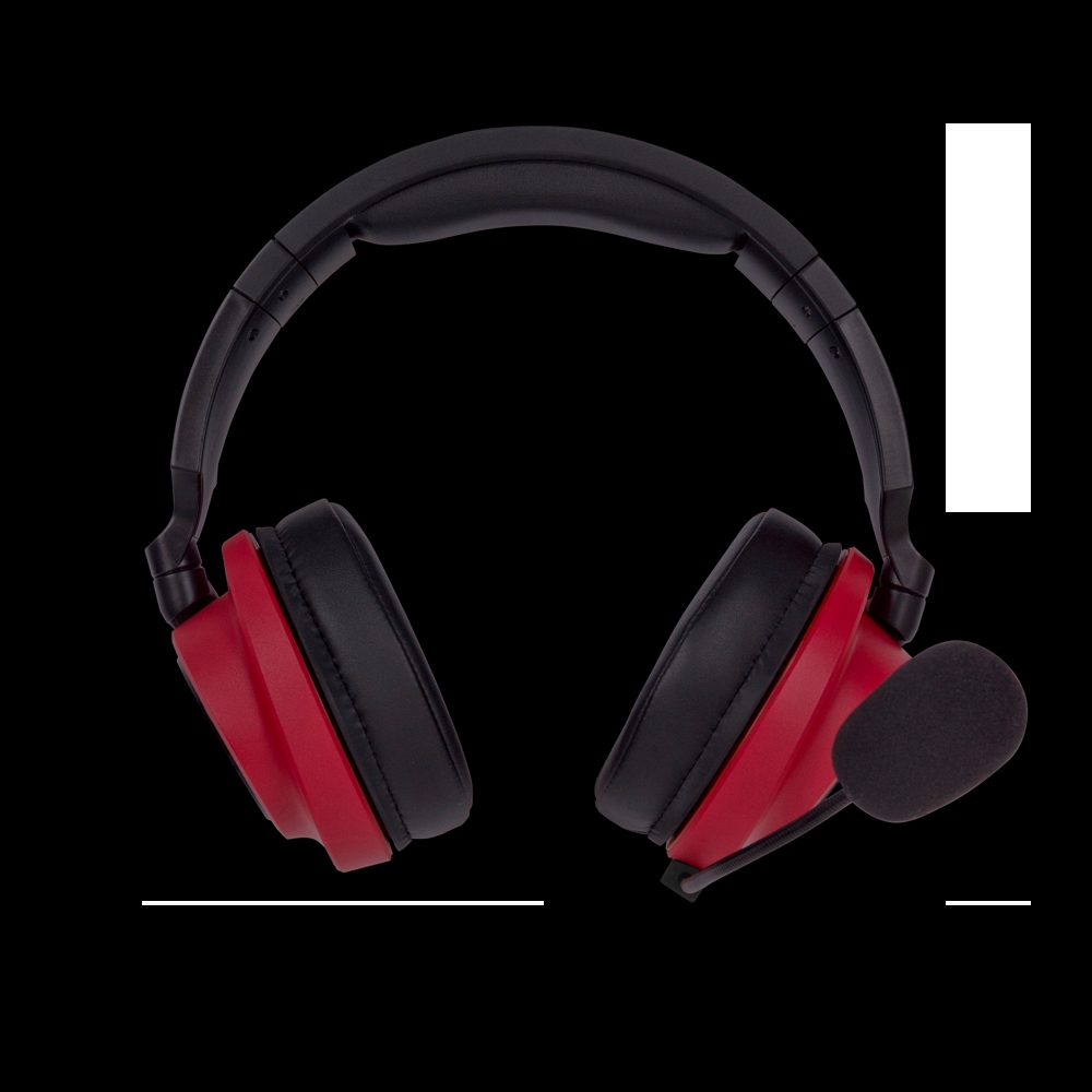 Picture of Digifast OP7-R Digifast Orpheus Red Gaming Headset&#44; Noise-Canceling Adjustable Microphone&#44; Remote Vol/Mic Control&#44; Plug & Play