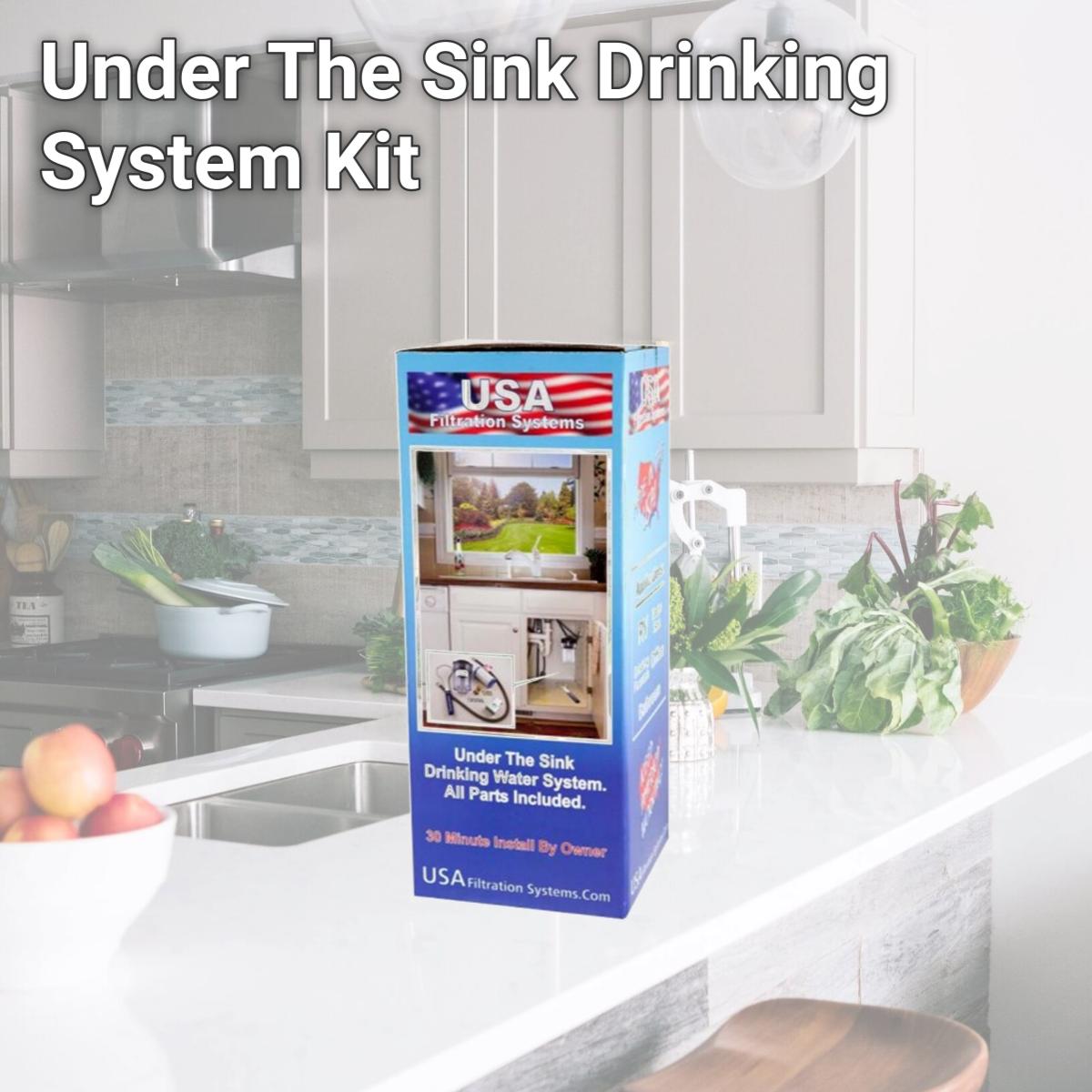 Picture of USA Filtration Systems USAFS-D-1 Under The Sink Drinking System Kit