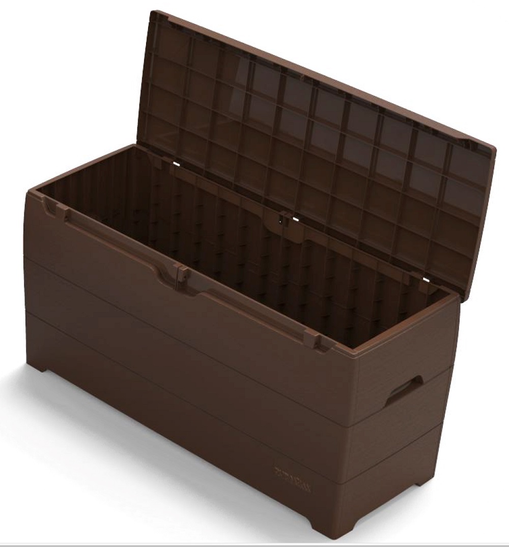 86601 71 Gal Deck Box, Brown