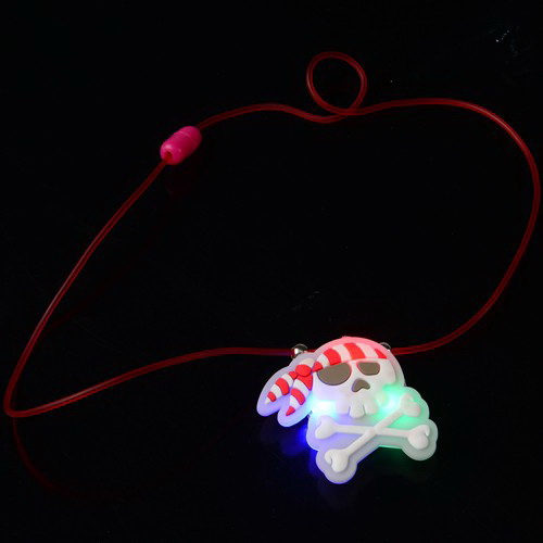 Us Toy Ht333 Light Up Pirate Necklaces - Pack Of 12