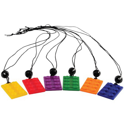 Us Toy Ja836 Block Mania Pendant Necklaces - Pack Of 12