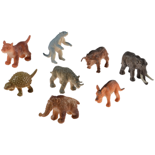 Us Toy 4469 Mini Ice Age Animal Assortment - Pack Of 12