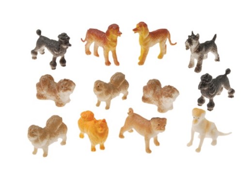 Us Toy 1574 Mini Dogs Figures