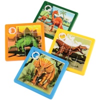 Us Toy 4459 Dino Slide Puzzles