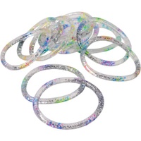 Us Toy Ja771 Rainbow Glitter Water Bracelets