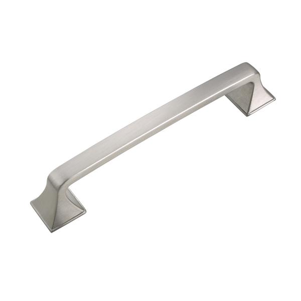 3.75 In. Or 5 In. Brax Cabinet Pull Handle, Brushed Nickel - Center To Center