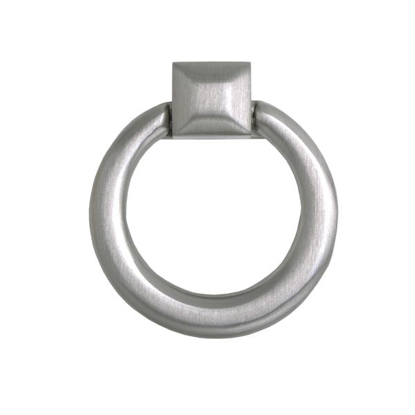 Anello Ring Cabinet Pull Brushed Nickel 1.6&#8243; X 1.9&#8243;