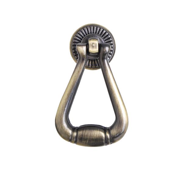 Soffi Ring Cabinet Pull Antique Brass 2&#8243;