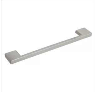 6.25 In. Brax Ii Pull, Brushed Nickel - Center To Center