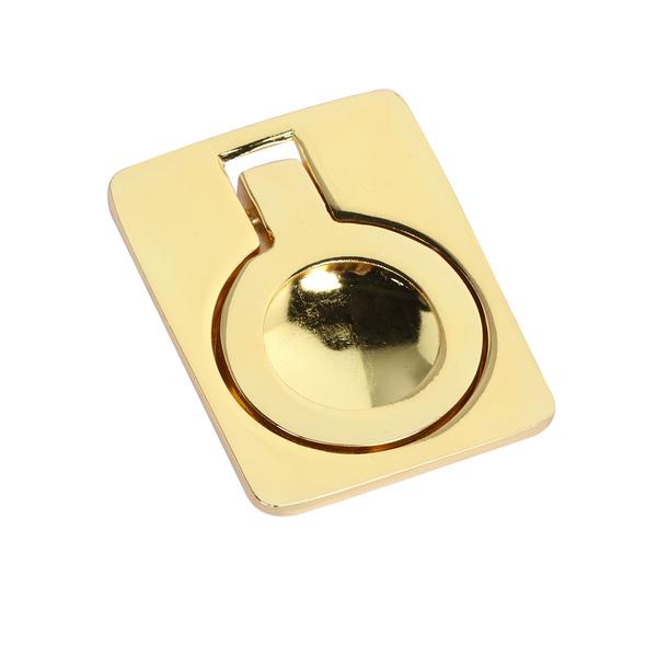 Kent Drop Ring Cabinet Pull Polished Gold 1.6&#8243;