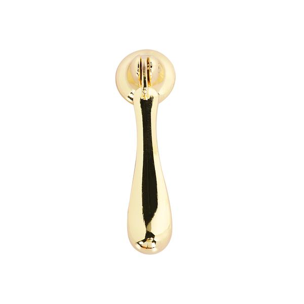 Danbury Pendant Drop Pull Polished Gold 2.7&#8243;