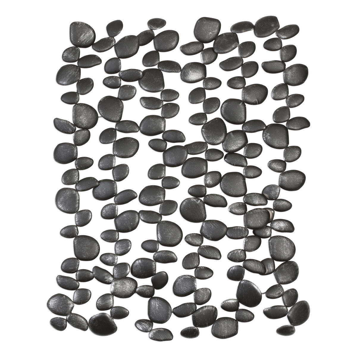 04144 Skipping Stones Forged Iron Wall Art