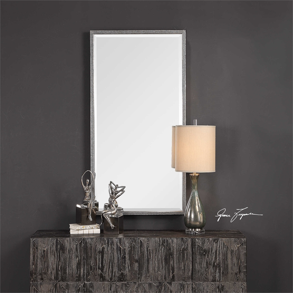 Uttermost 09407 Gabelle Metallic Silver Mirror Uttermost 09407 Gabelle Metallic Silver Mirror