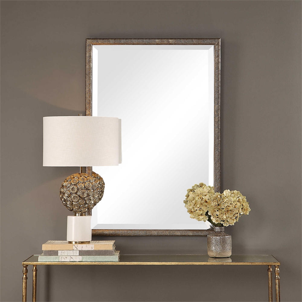 Uttermost 09405 Barree Antiqued Champagne Mirror Uttermost 09405 Barree Antiqued Champagne Mirror