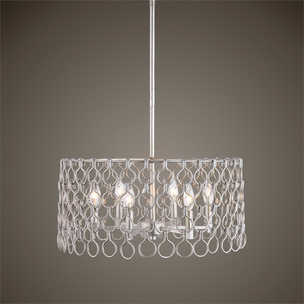 22129 Maille 6 Light Champagne Pendant