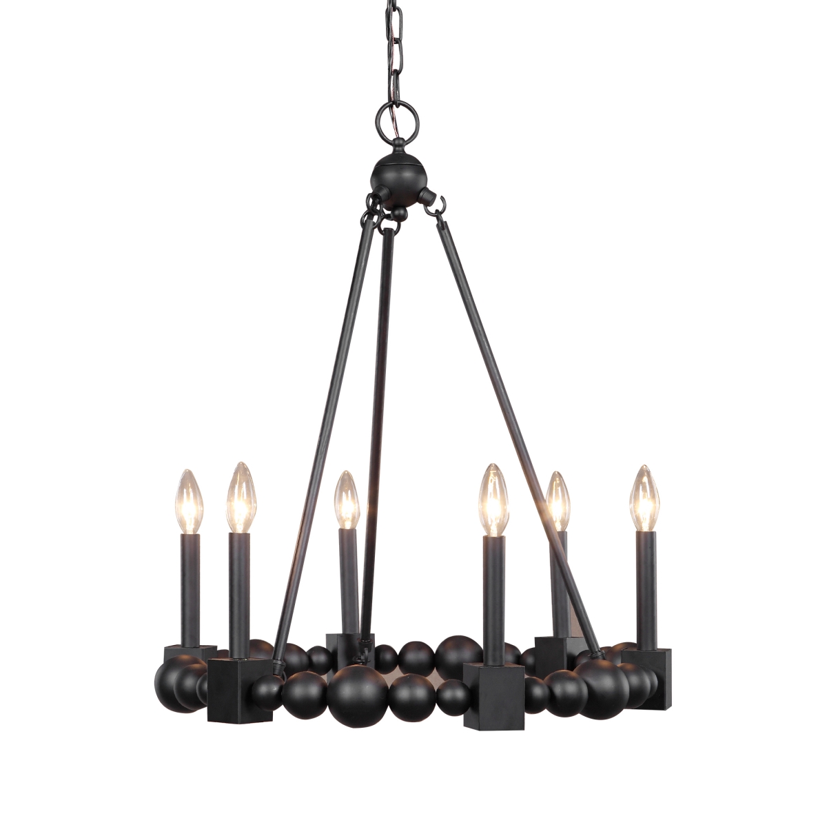 22180 Randers 6 Light Chandelier