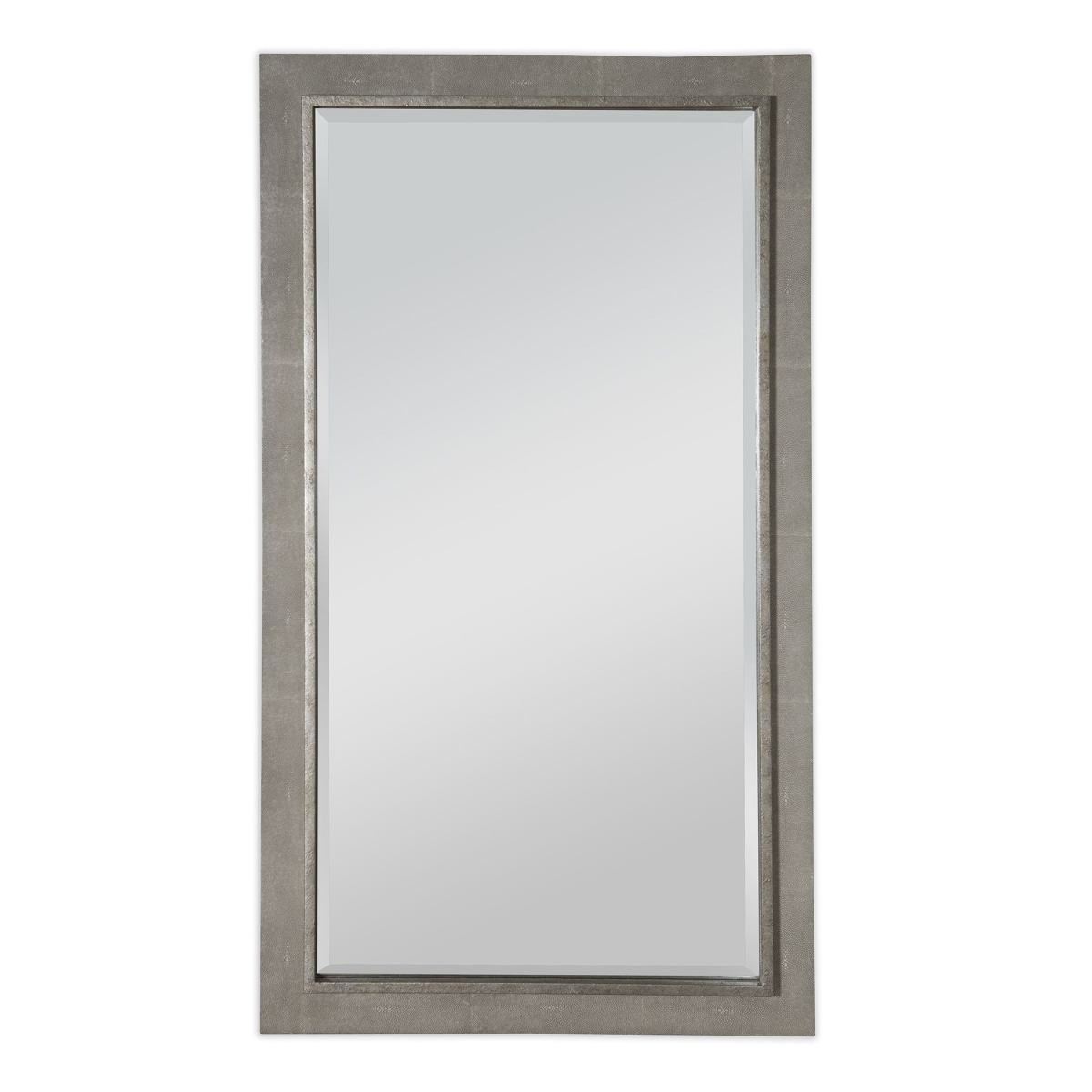 08164 42 X 72 X 4 In. Zigrino Oversized Mirror, Gray