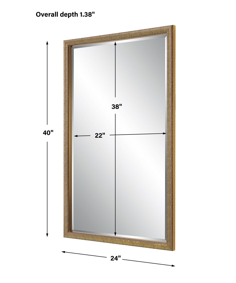 Picture of 212 Main W00556 24 x 40 x 1 in. Mirror&#44; Gold
