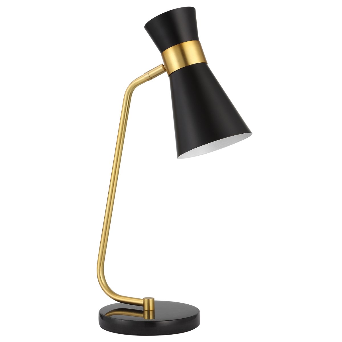 Picture of 212 Main W26106-1 22 x 9 x 6 in. Desk Lamp&#44; Marble Gold & Black
