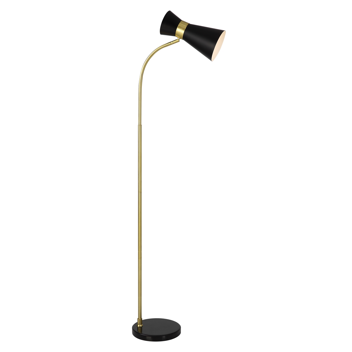Picture of 212 Main W26122-1 62 x 12 x 6 in. Floor Lamp&#44; Black & Gold