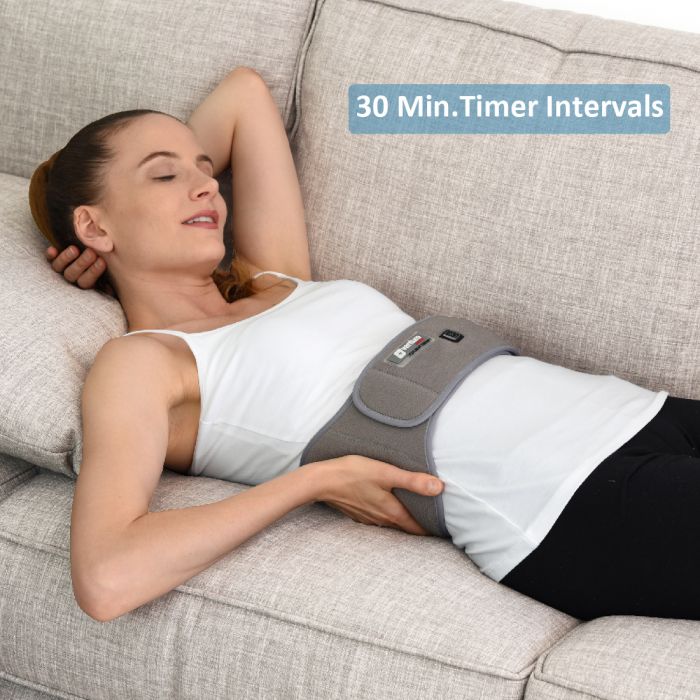 Kb171290 L-xl Far Infrared Heated Therapy Back Pain Relief Wrap - Large & Extra Large