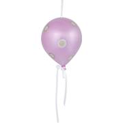 N169609 Pink Dot Balloon Candy Ornament - 7.5 X 6 In. - 3 Per Bag