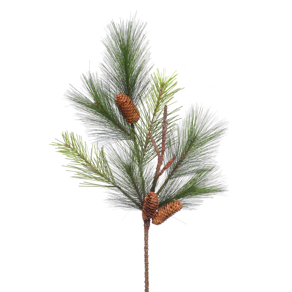 29 In. Bavarian Pine Spray With Cones - 7 Tips