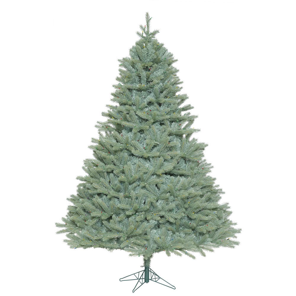 A164790 12 Ft. X 94 In. Green Colorado Blue Spruce Christmas Tree With 8214 Tips